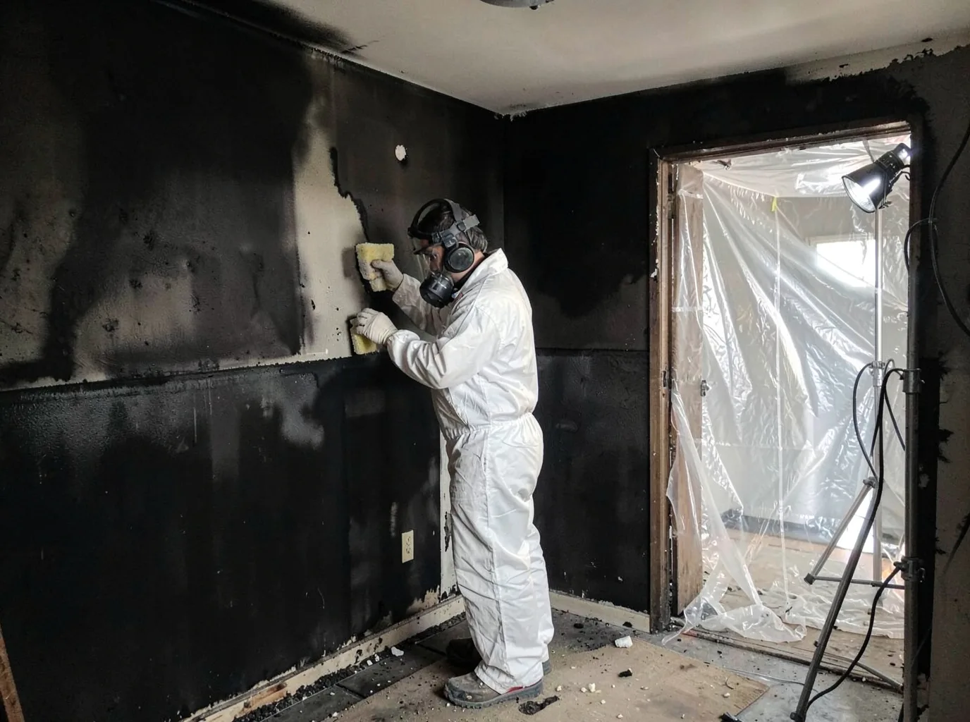 Fire Damage Restoration company in Alderson, OK